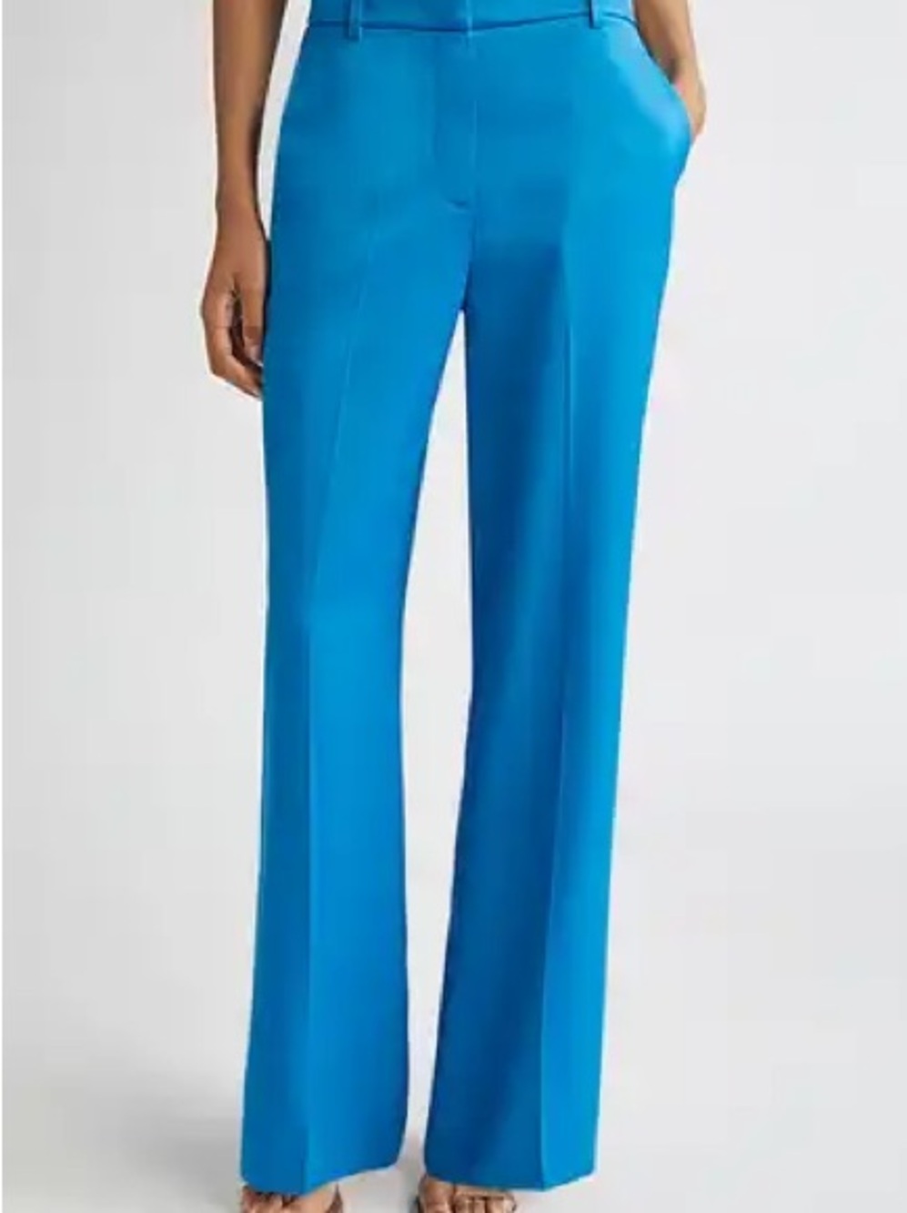 Express Wide-Leg Dress Pants with Side Pockets